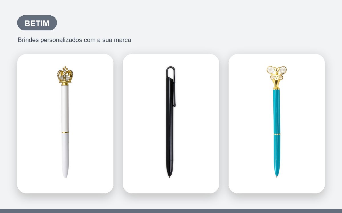 Brindes personalizados com a sua marca — Canetas Personalizadas em Betim para Empresas e Eventos