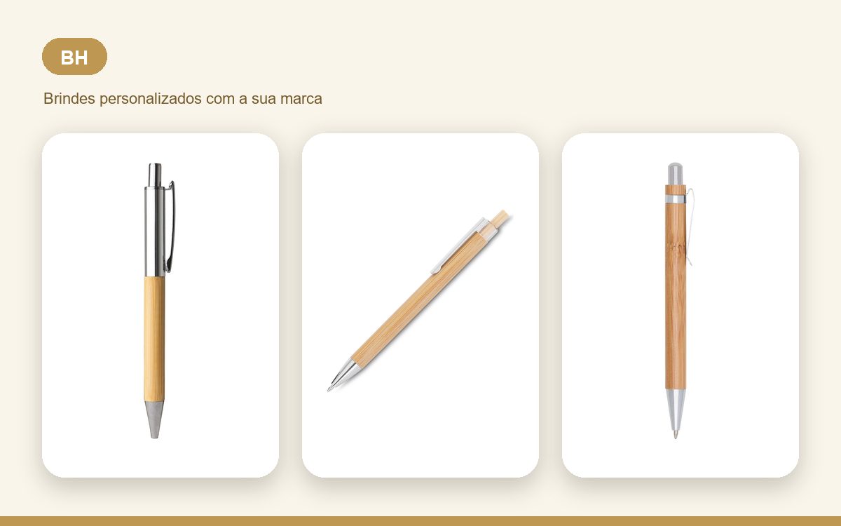 Brindes personalizados com a sua marca — Canetas Personalizadas em BH com a Logo da Sua Empresa