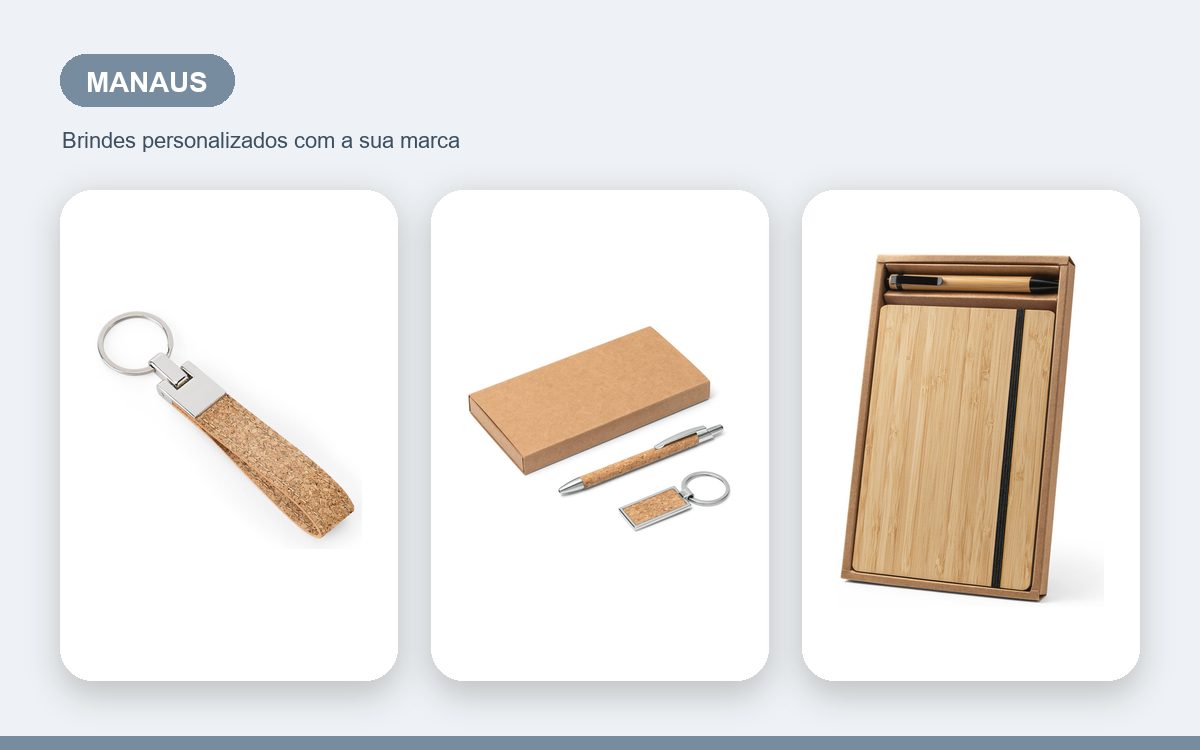 Brindes personalizados com a sua marca — Canetas personalizadas em Manaus para empresas e equipes