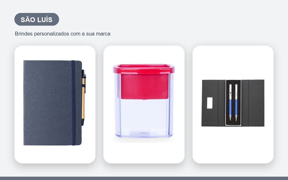 Brindes personalizados com a sua marca — Canetas Personalizadas em São Luís para Empresas e Eventos