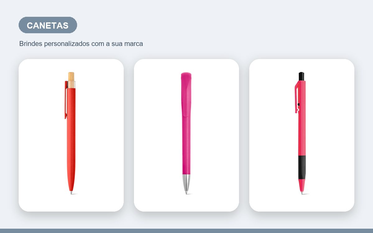 Brindes personalizados com a sua marca — Canetas Personalizadas: Guia Completo de Materiais e Gravação