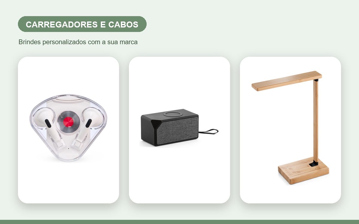 Brindes personalizados com a sua marca — Carregadores e Cabos Personalizados: Guia de Brindes