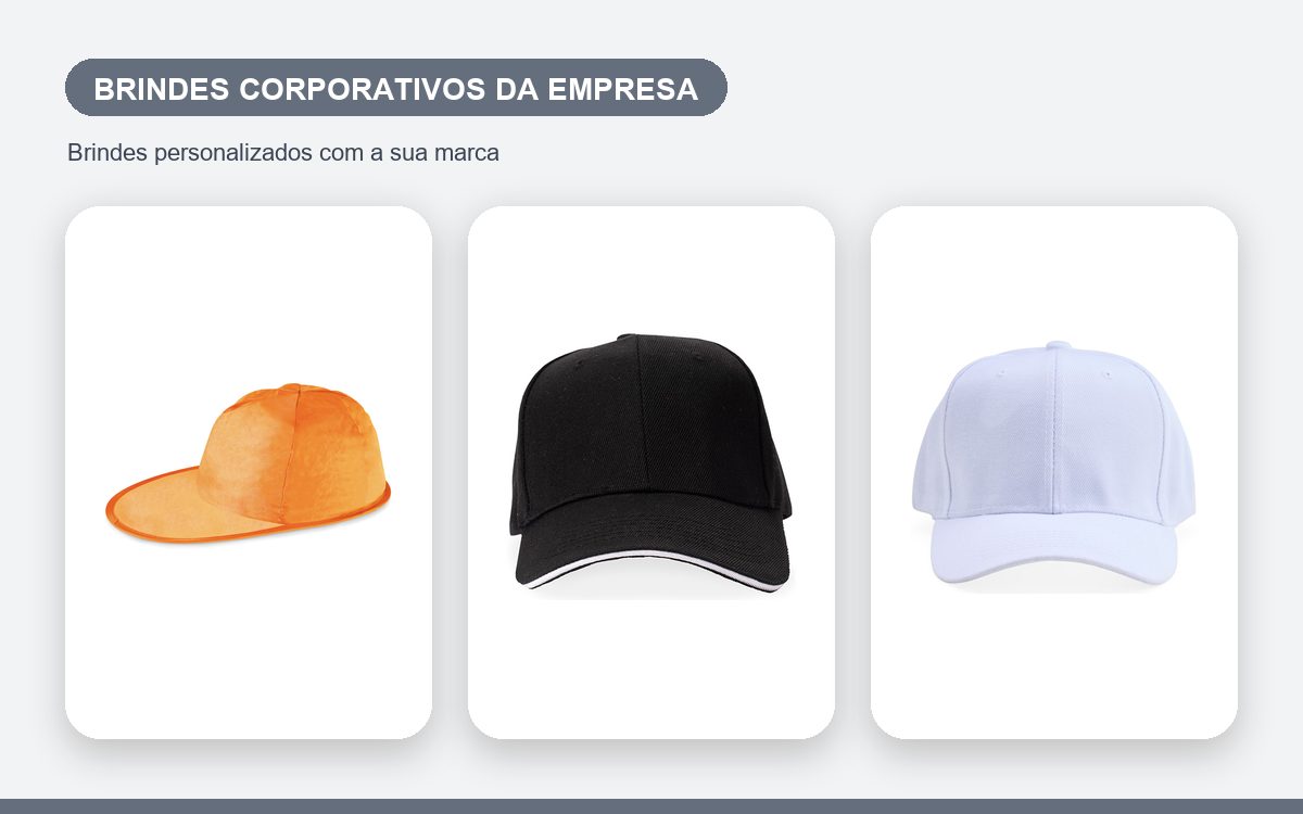 Brindes personalizados com a sua marca — Como escolher bonés para brindes corporativos da empresa