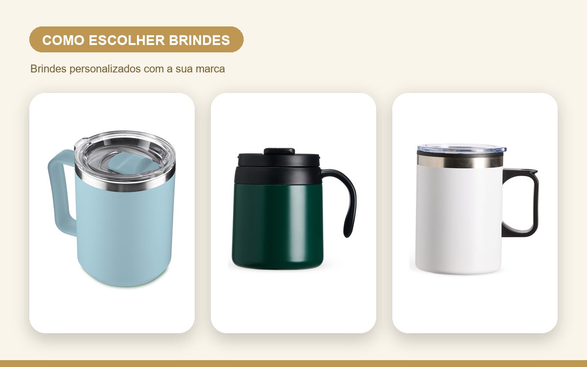 Brindes personalizados com a sua marca — Como escolher brindes para eventos: público, logística e impacto