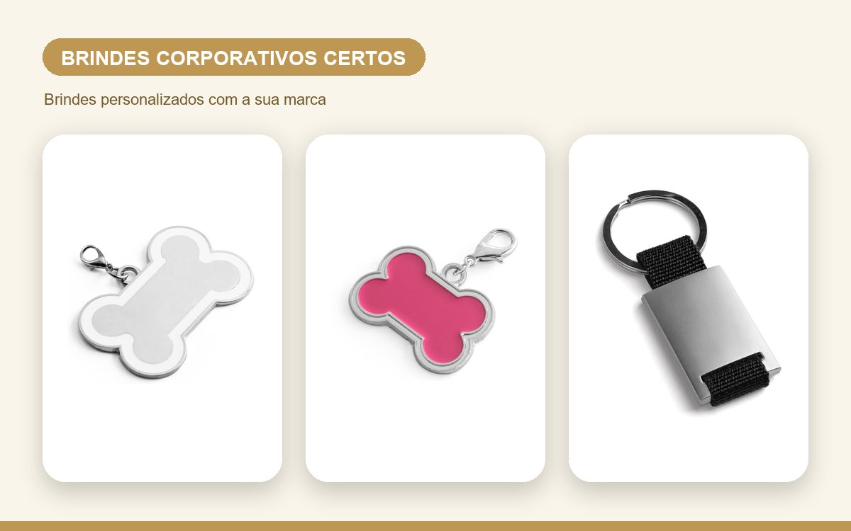 Brindes personalizados com a sua marca — Como escolher chaveiros para brindes corporativos certos