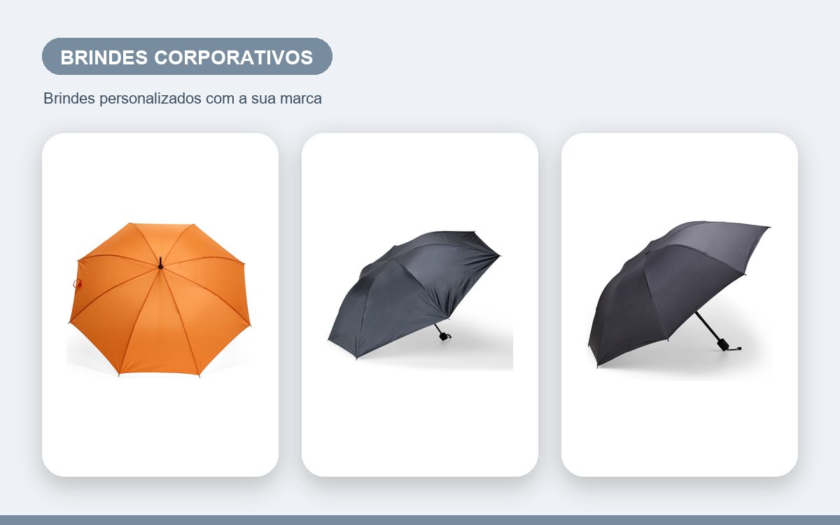 Brindes personalizados com a sua marca — Como Escolher Guarda-Chuvas para Brindes Corporativos