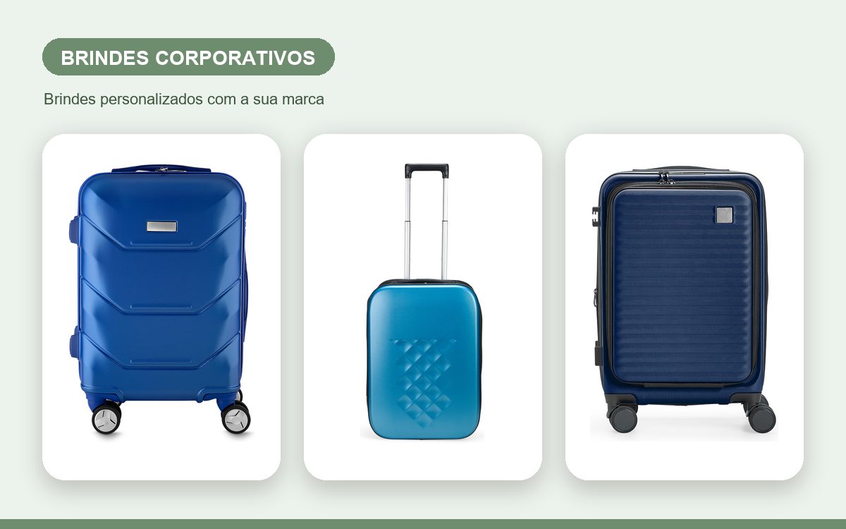 Brindes personalizados com a sua marca — Como Escolher Malas e Tags de Viagem para Brindes Corporativos
