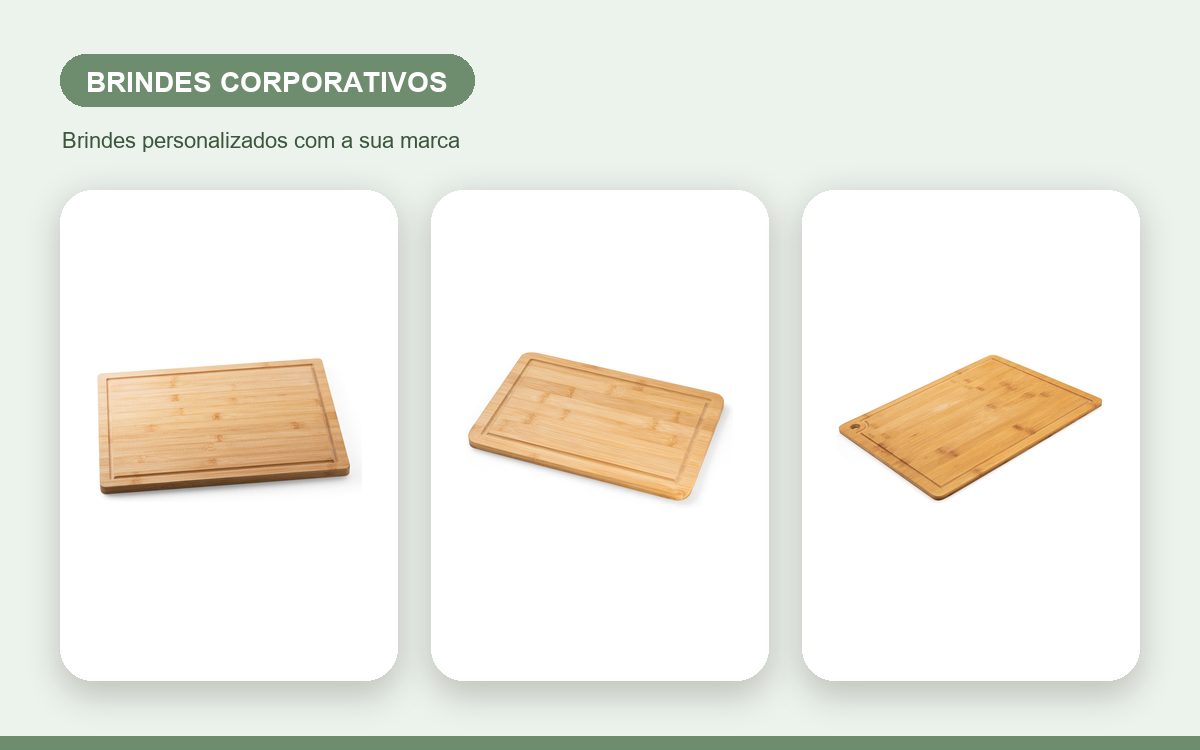Brindes personalizados com a sua marca — Como escolher tábuas de corte para brindes corporativos