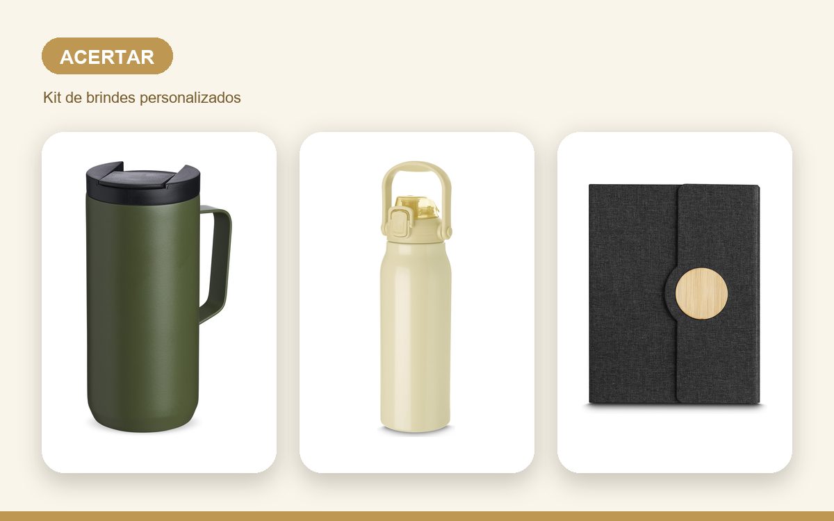 Brindes personalizados com a sua marca — Como montar um kit de brindes: passo a passo para acertar