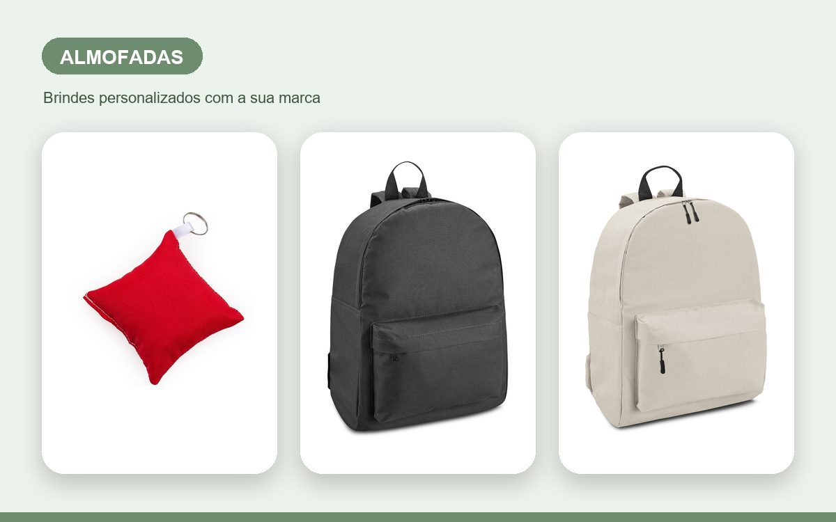 Brindes personalizados com a sua marca — Como personalizar almofadas com a marca da empresa