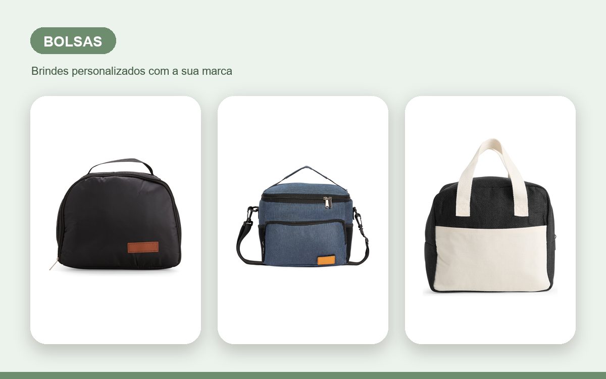 Brindes personalizados com a sua marca — Como personalizar bolsas com a marca da sua empresa
