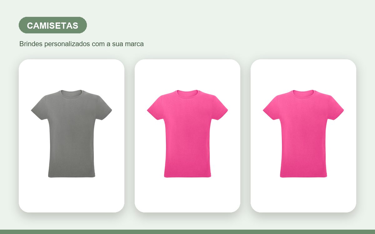 Brindes personalizados com a sua marca — Como personalizar camisetas com a marca da empresa