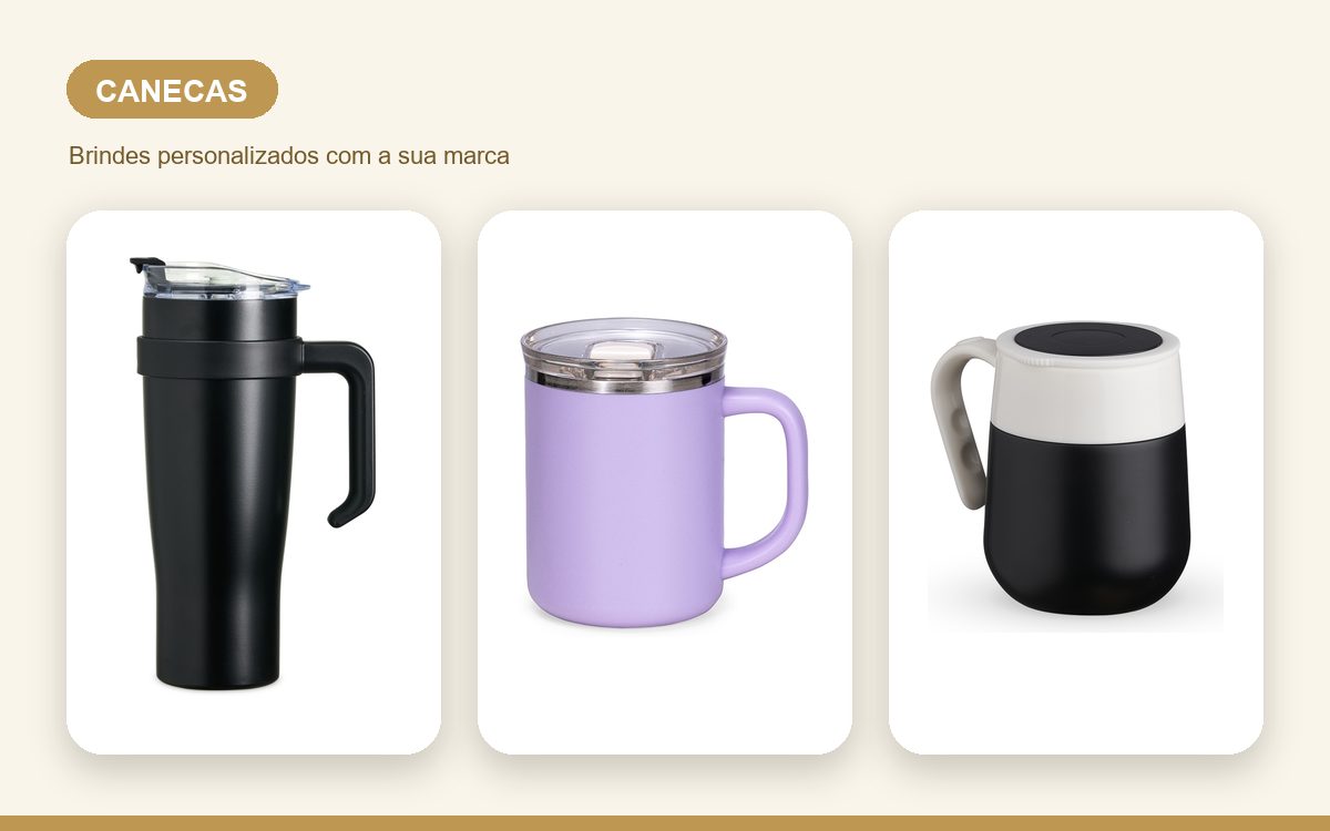 Brindes personalizados com a sua marca — Como personalizar canecas com a marca da sua empresa
