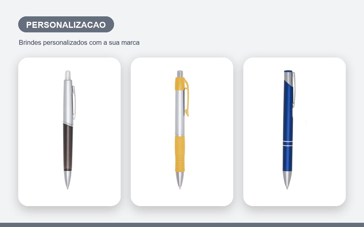 Brindes personalizados com a sua marca — Como Personalizar Canetas com a Marca da Sua Empresa