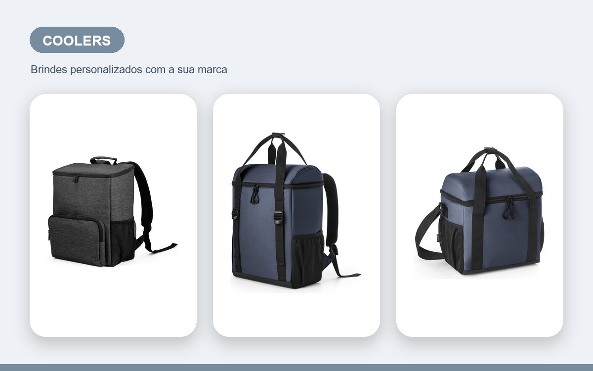 Brindes personalizados com a sua marca — Coolers personalizados criativos que chamam atenção