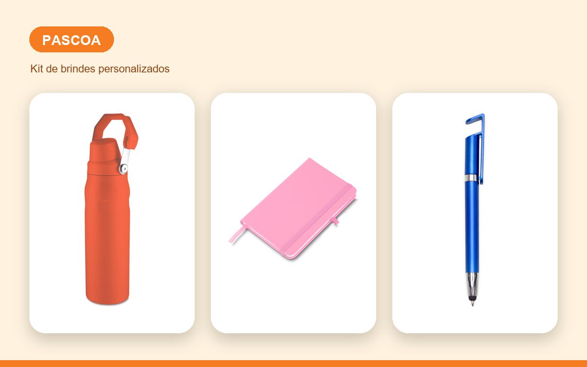 Kit de brindes personalizados — Copos Personalizados para a Páscoa: ideias criativas de brinde