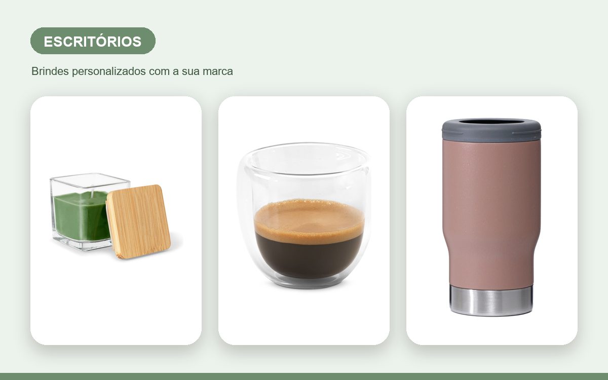 Brindes personalizados com a sua marca — Copos personalizados para escritórios: guia completo