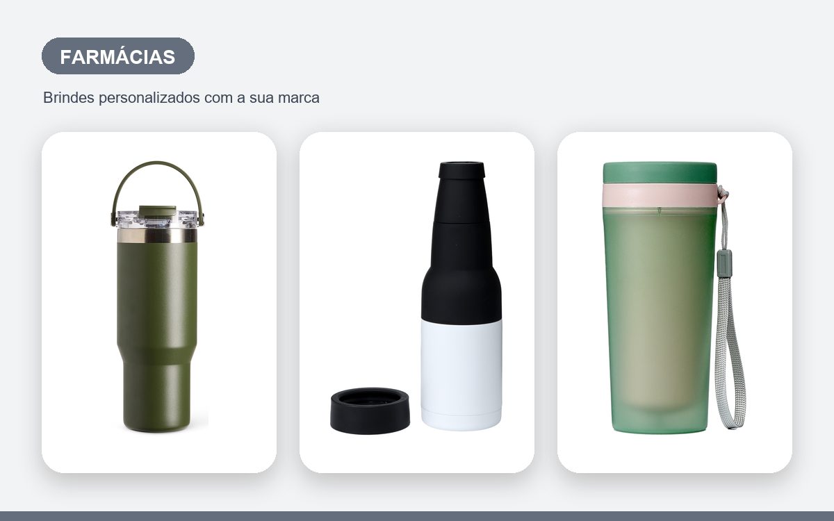 Brindes personalizados com a sua marca — Copos personalizados para farmácias: guia prático