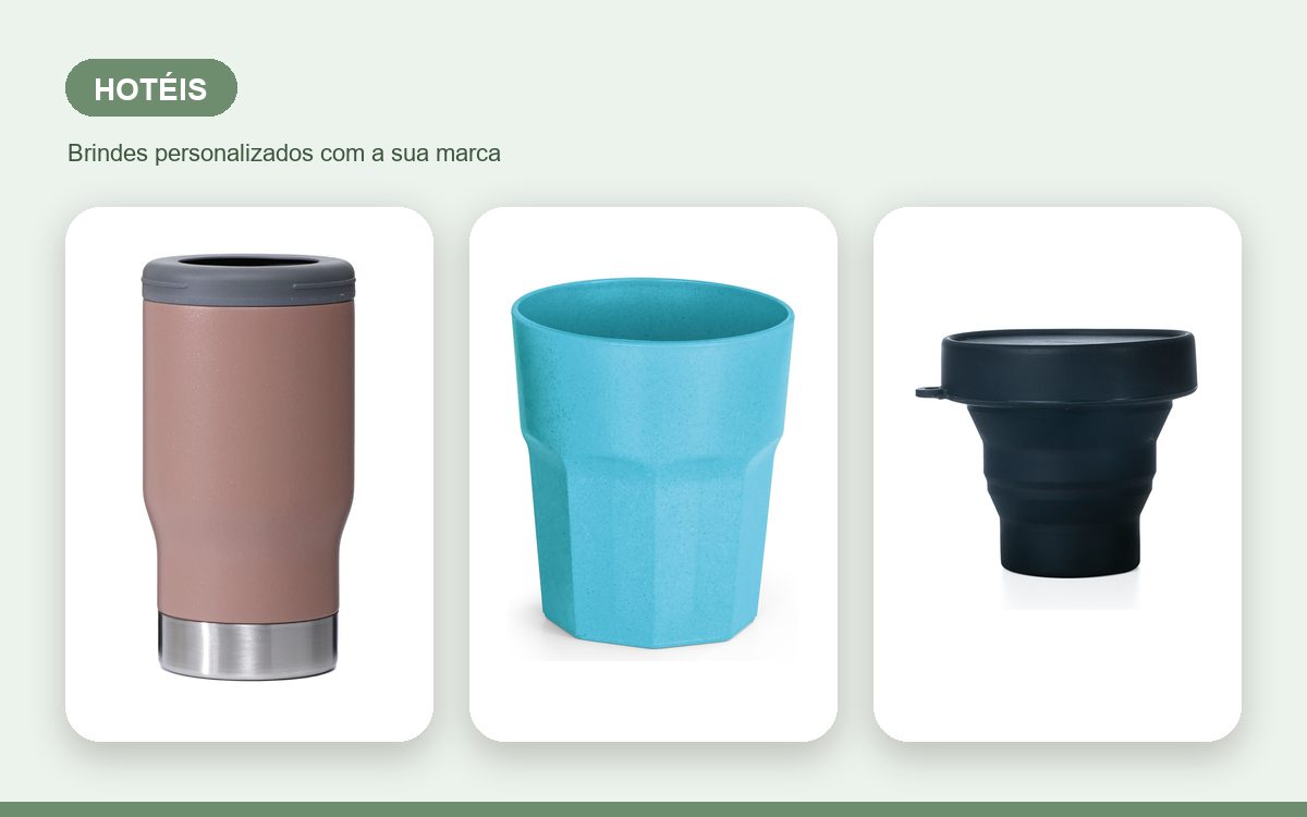 Brindes personalizados com a sua marca — Copos personalizados para hotéis: guia para a hospedagem