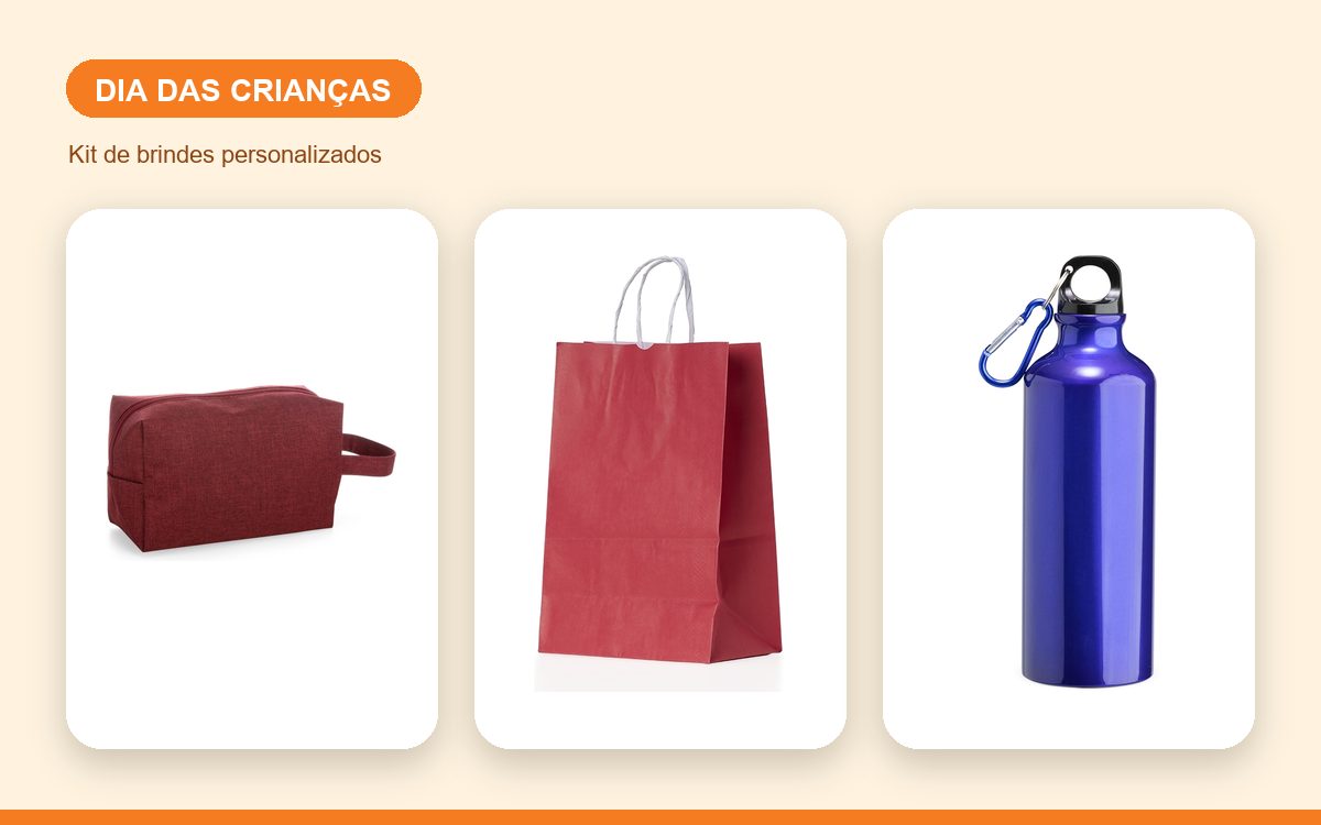 Kit de brindes personalizados — Copos personalizados para o Dia das Crianças: ideias de brinde