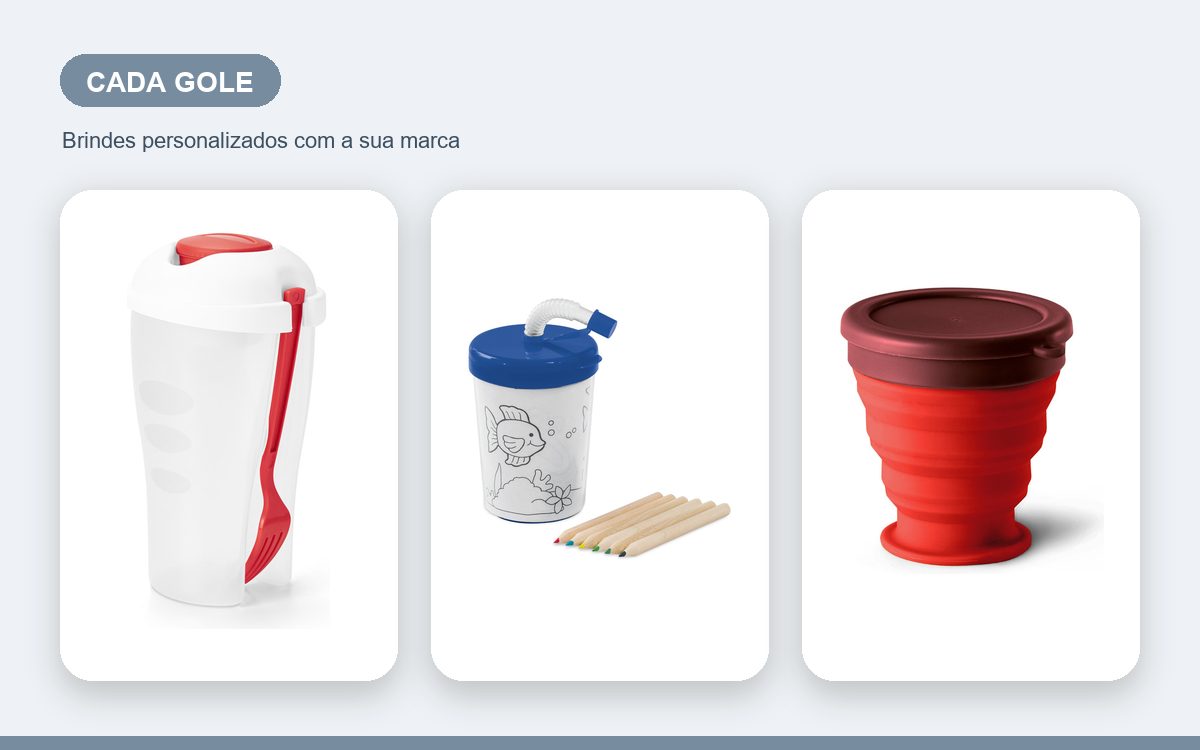 Brindes personalizados com a sua marca — Copos Personalizados para Eventos: Brinde com Presença em Cada Gole