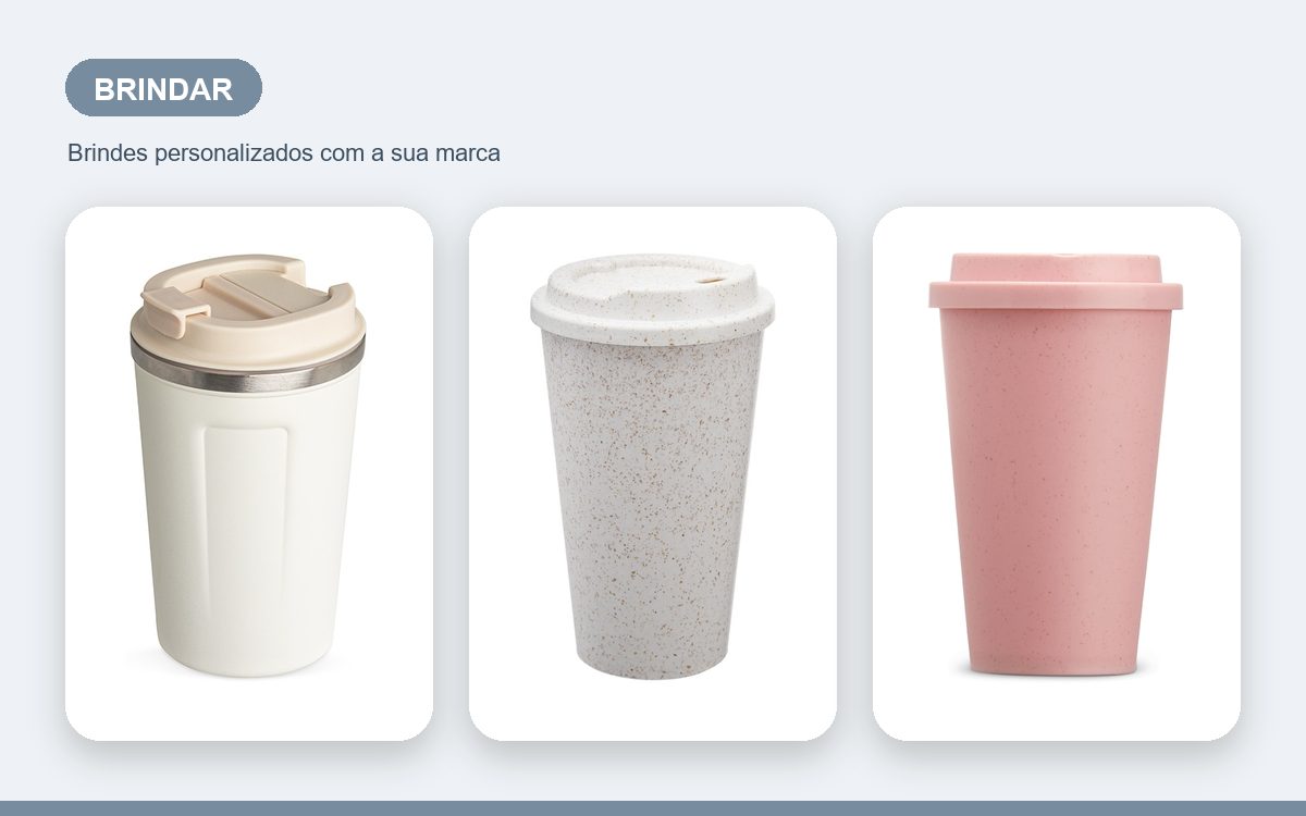 Brindes personalizados com a sua marca — Copos Personalizados para Brindar e Encantar Clientes