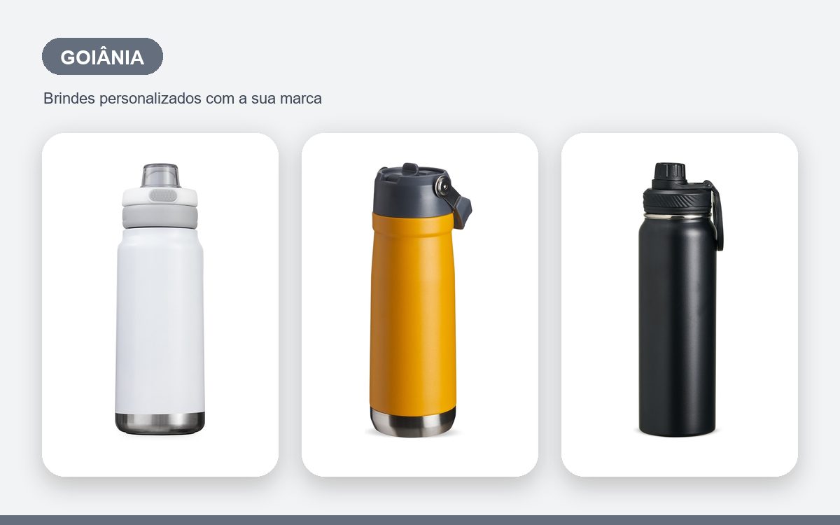 Brindes personalizados com a sua marca — Garrafas Térmicas Personalizadas em Goiânia: Guia Completo