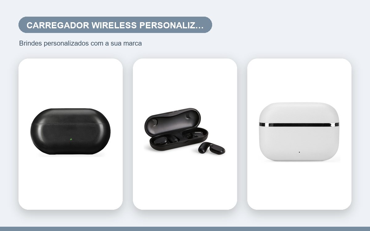 Brindes personalizados com a sua marca — Guia Completo de Carregadores Wireless Personalizados
