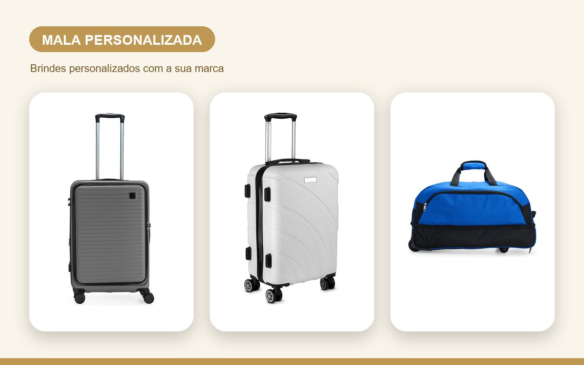 Brindes personalizados com a sua marca — Guia Completo de Malas e Tags de Viagem Personalizadas