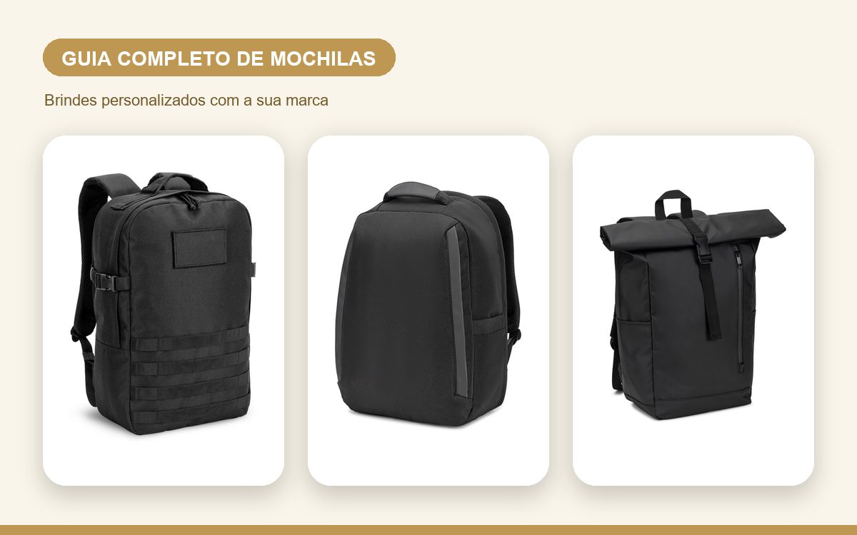 Brindes personalizados com a sua marca — Guia Completo de Mochilas Personalizadas para Empresas