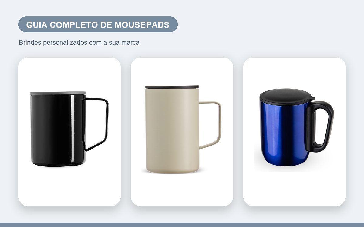 Brindes personalizados com a sua marca — Guia Completo de Mousepads Personalizados para Empresas
