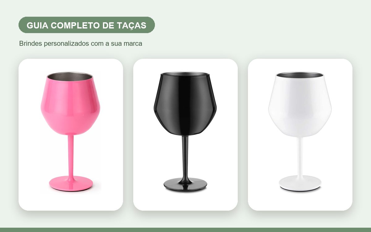 Brindes personalizados com a sua marca — Guia Completo de Taças Personalizadas para Empresas