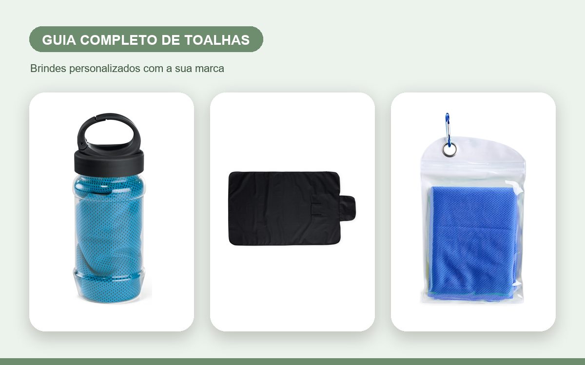 Brindes personalizados com a sua marca — Guia Completo de Toalhas Personalizadas para Empresas