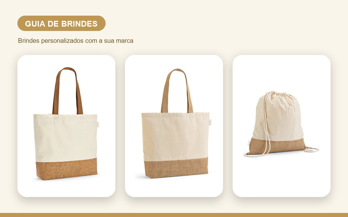 Brindes personalizados com a sua marca — Guia de brindes para eventos corporativos do início ao fim