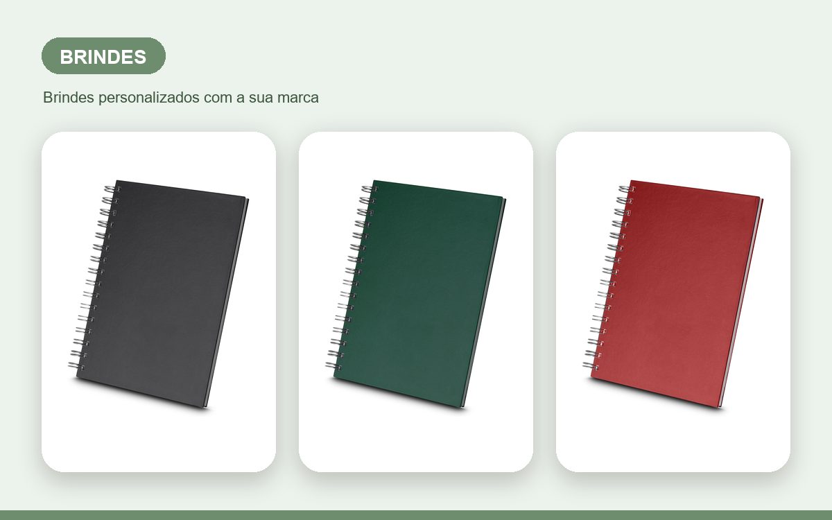 Brindes personalizados com a sua marca — Hot Stamping em Brindes: Acabamento Metálico Premium