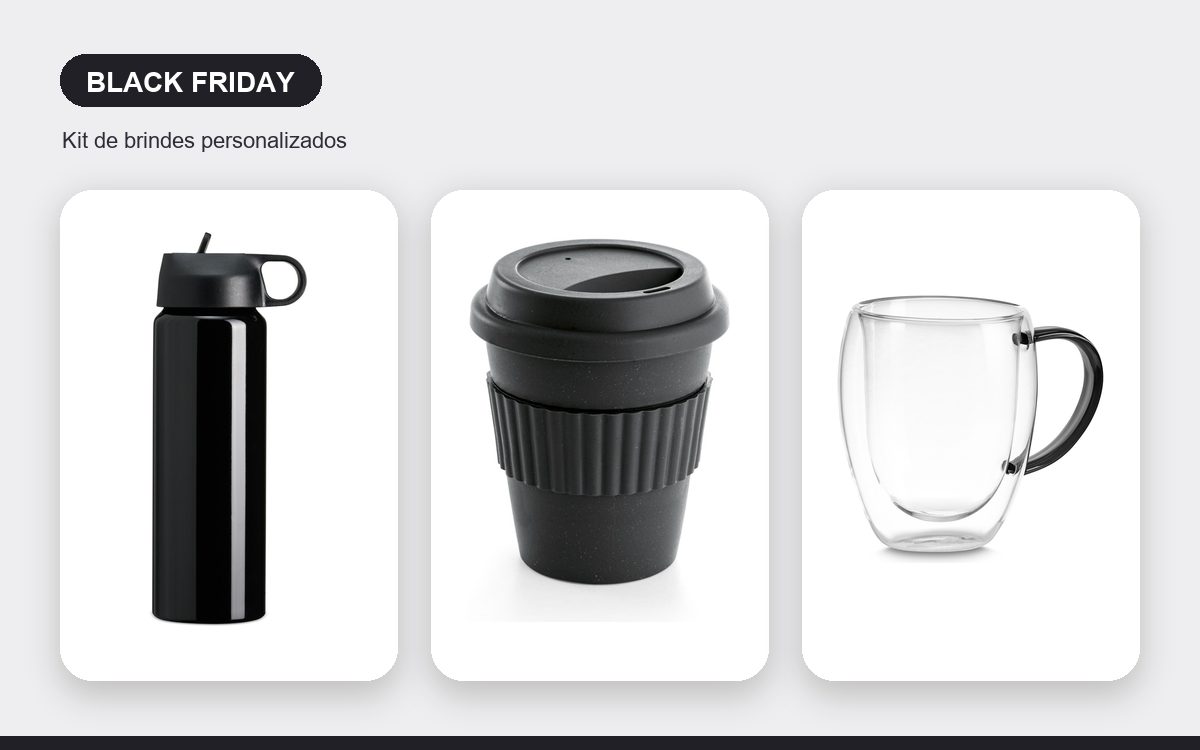 Kit de brindes personalizados — Brindes Personalizados para a Black Friday: Ideias para Sua Marca
