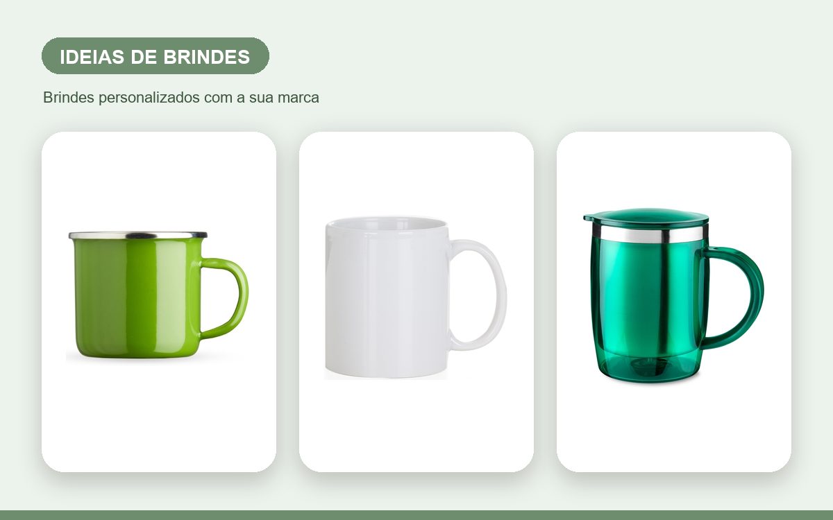 Brindes personalizados com a sua marca — Ideias de brindes para clientes que fortalecem o relacionamento