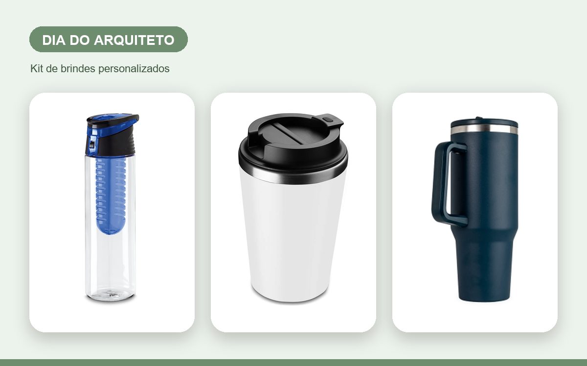 Kit de brindes personalizados — Ideias de Brindes para o Dia do Arquiteto: Guia Completo