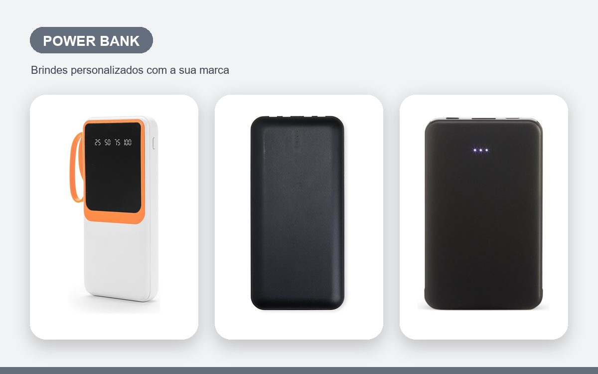 Brindes personalizados com a sua marca — Ideias de brindes tecnológicos que impressionam e fixam a marca