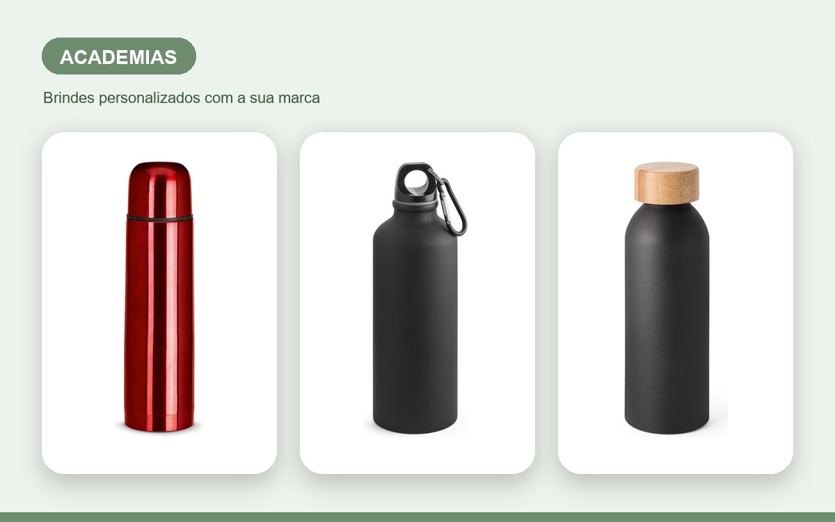 Brindes personalizados com a sua marca — Kit de brindes para academias: fortaleça sua marca fitness