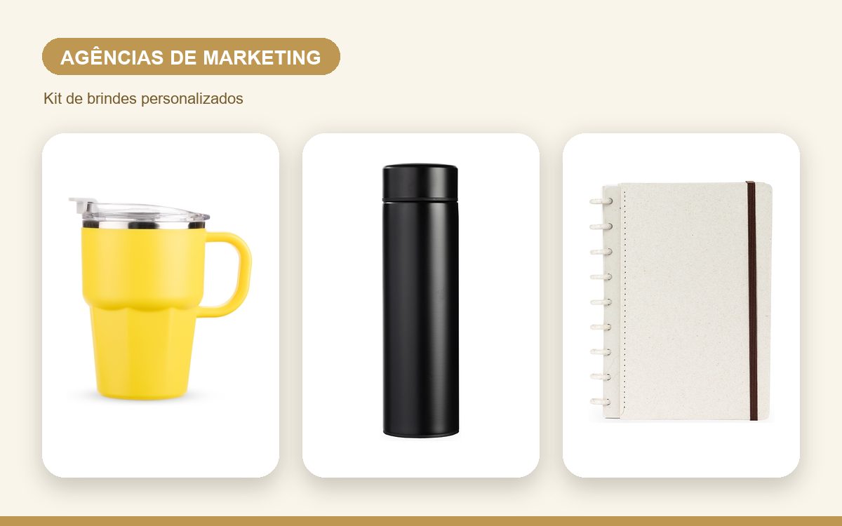 Brindes personalizados com a sua marca — Kit de Brindes para Agências de Marketing: Como Montar