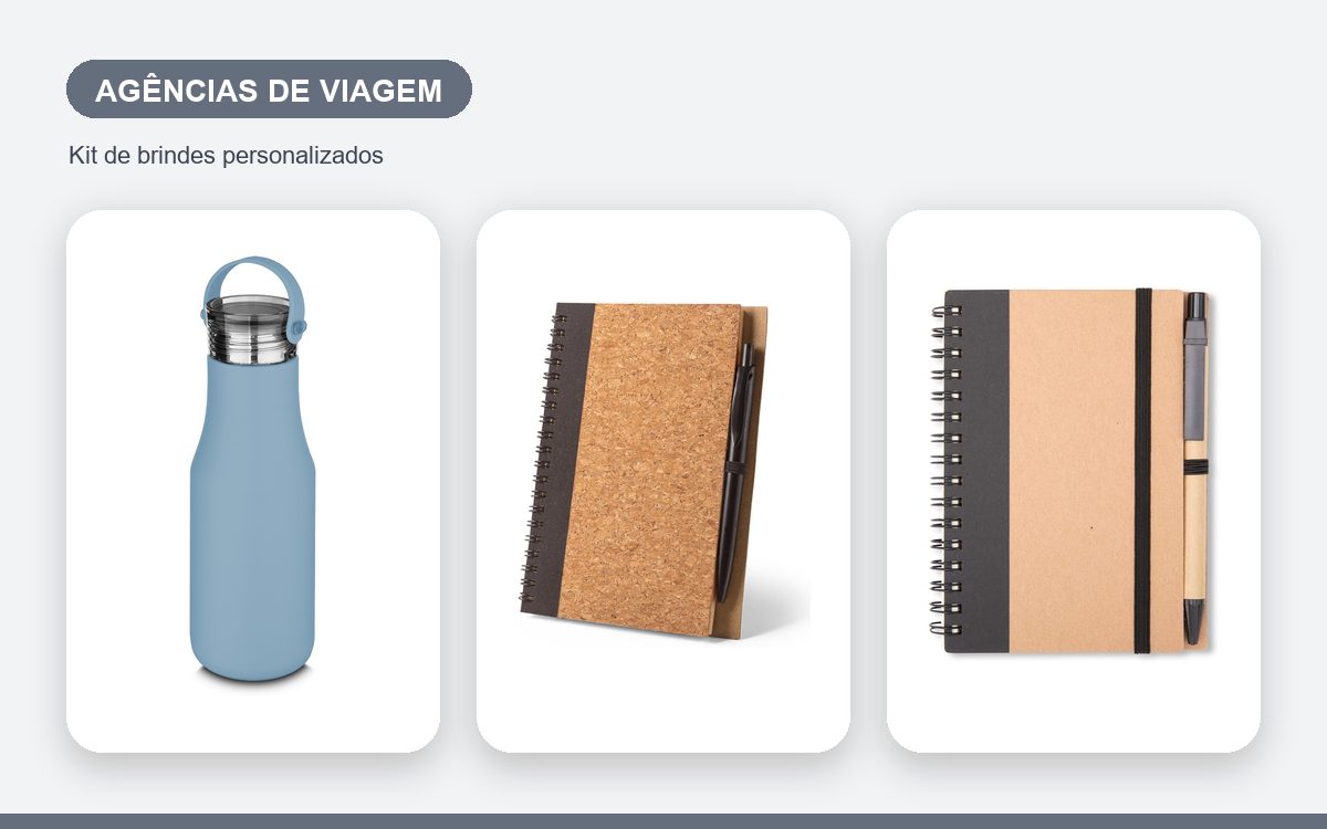 Brindes personalizados com a sua marca — Kit de Brindes para Agências de Viagem: Como Montar