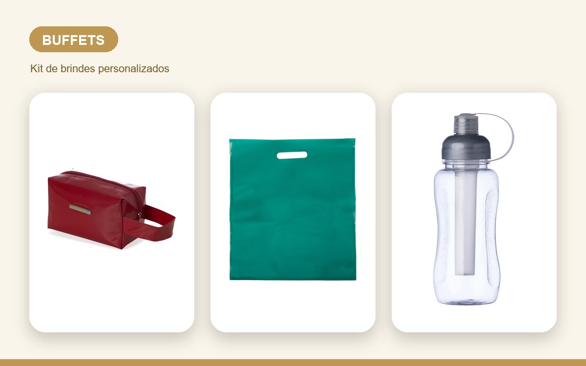Brindes personalizados com a sua marca — Kit de brindes para buffets e casas de festas: guia completo