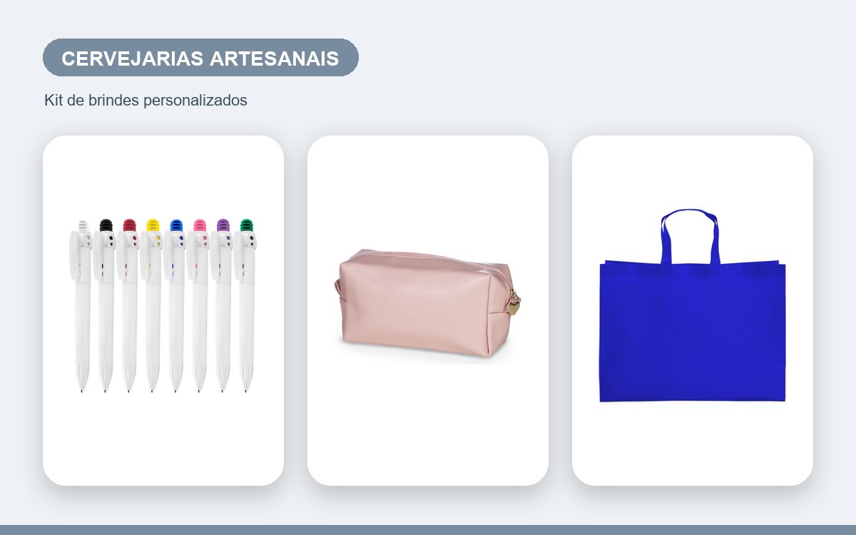 Brindes personalizados com a sua marca — Kit de brindes para cervejarias artesanais: como montar