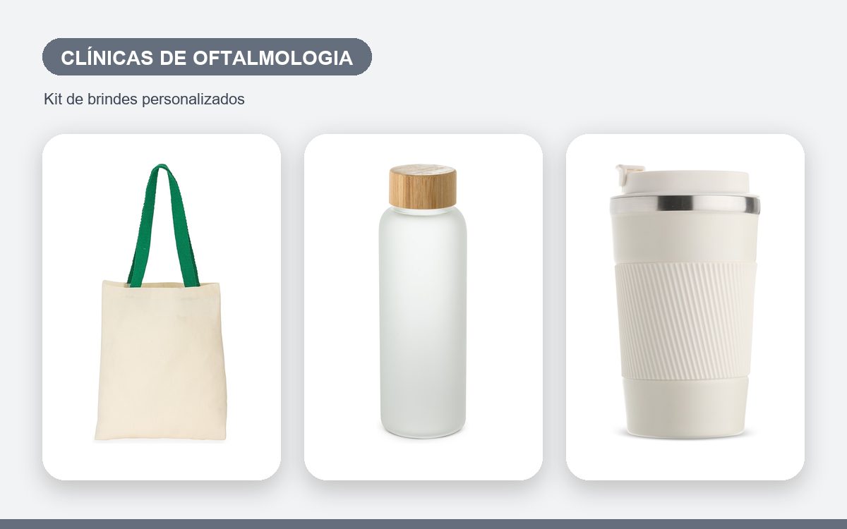 Brindes personalizados com a sua marca — Kit de brindes para clínicas de oftalmologia: guia prático