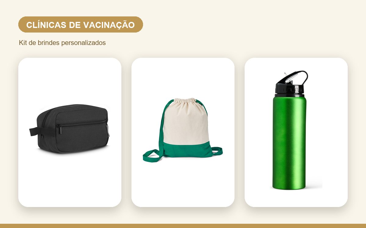 Brindes personalizados com a sua marca — Kit de brindes para clínicas de vacinação: guia completo