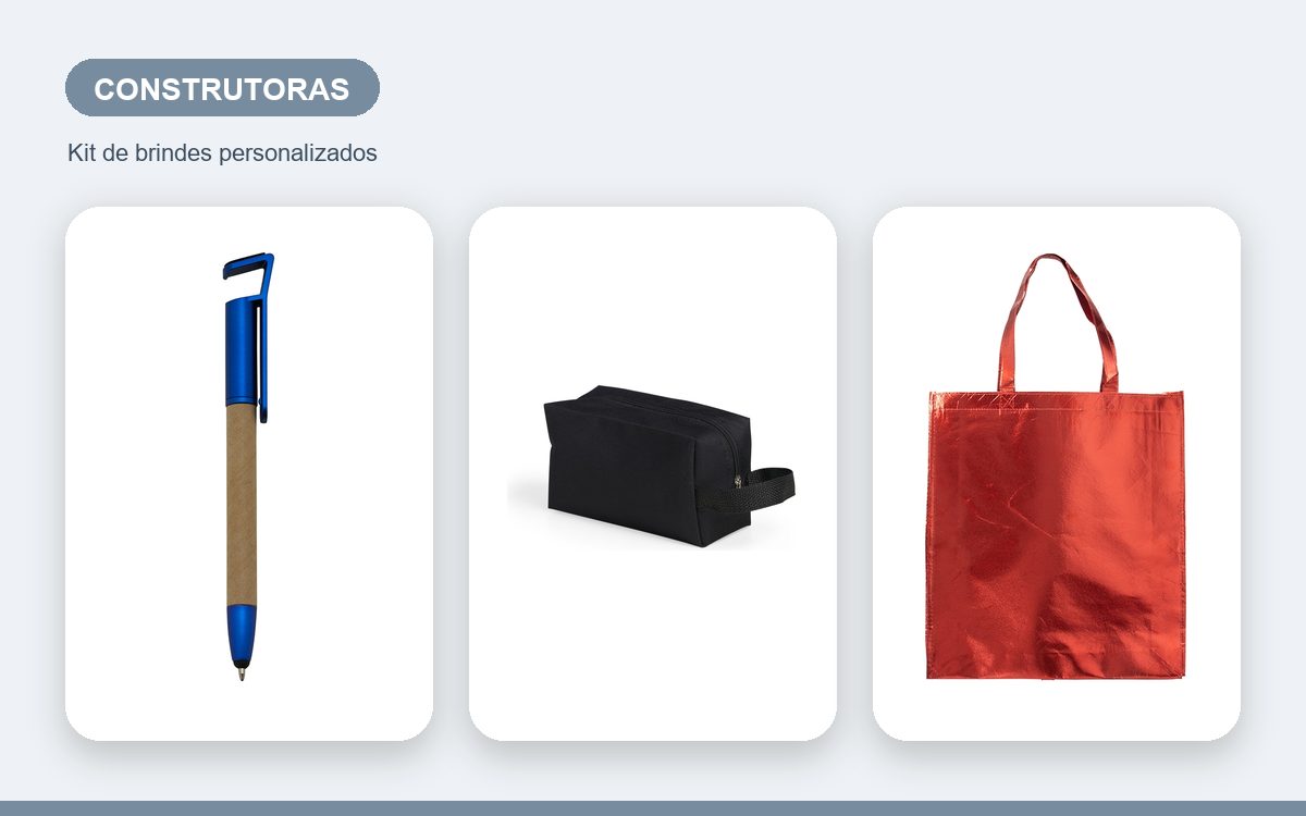 Brindes personalizados com a sua marca — Kit de Brindes para Construtoras: Como Montar Certo