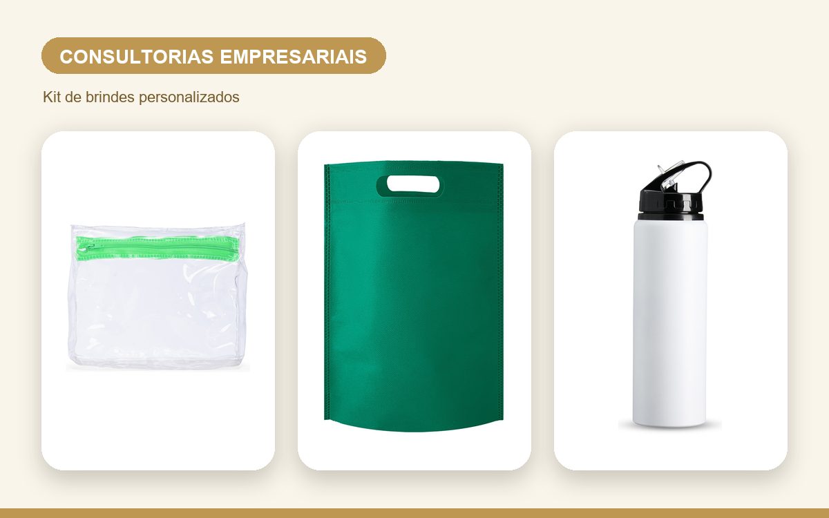Brindes personalizados com a sua marca — Kit de brindes para consultorias empresariais: guia completo