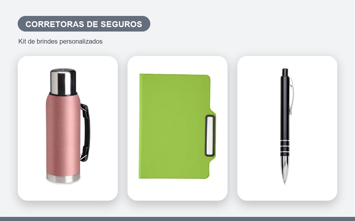Brindes personalizados com a sua marca — Kit de Brindes para Corretoras de Seguros: Como Montar