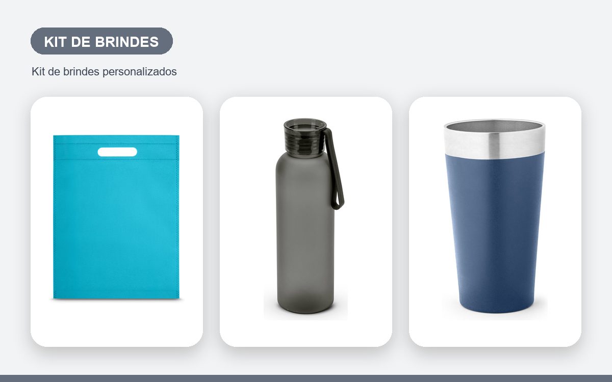 Brindes personalizados com a sua marca — Kit de brindes para empresas de eventos: guia completo